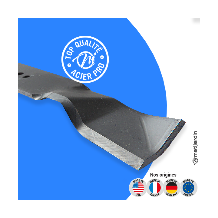 Lame tondeuse pour Husqvarna BZ27D. N° 544 17 58-01. Coupe 55,9 cm