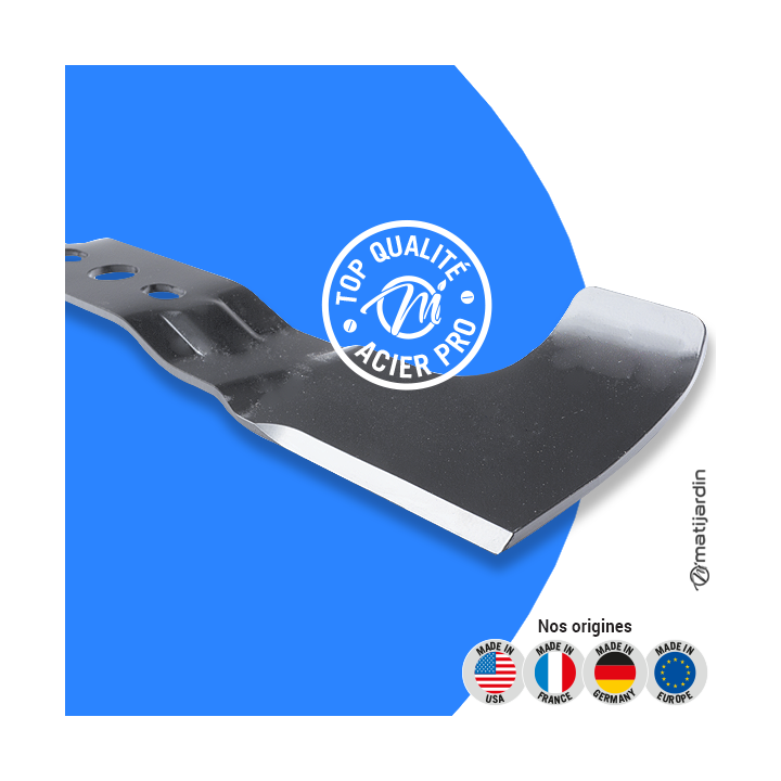 Lame tondeuse pour ALKO 4800 Master. N° 511801. Coupe 46 cm