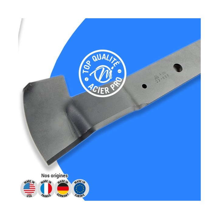 Lame tondeuse pour ALKO TM-102.17. N° 521207. Coupe 52 cm