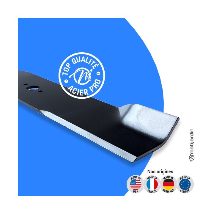 Lame tondeuse pour AS Motor AS21AH1/4T. N° E05757. Coupe 52,7 cm