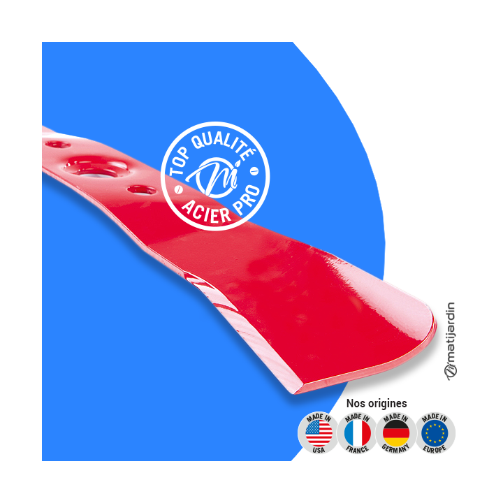 Lame de tondeuse pour Honda longueur de coupe 47cm