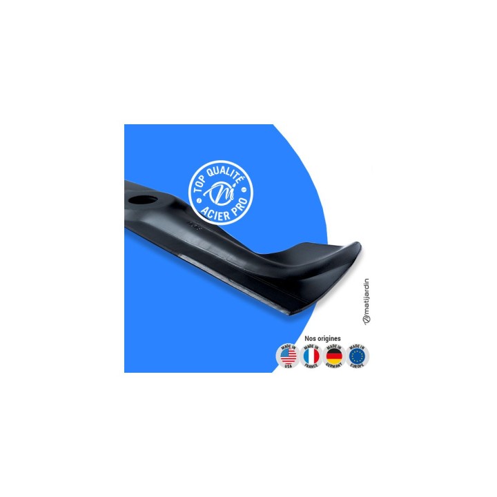 Lame tondeuse pour John Deere R52S. N° 29770. Coupe 52 cm