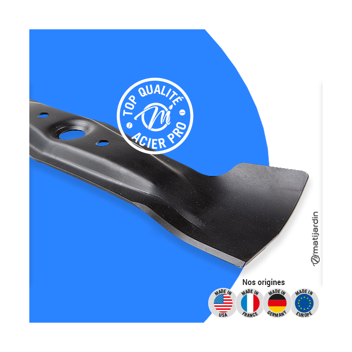 Lame tondeuse pour Honda HRB 425. N° 72511VG8303. Coupe 42 cm