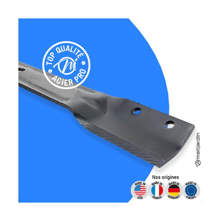 Lame tondeuse pur Ariens YT15 cv. N° 3624759. Coupe 51,6 cm