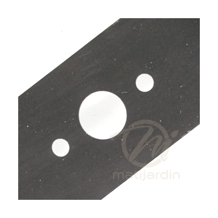 Lame tondeuse pour Iseki SXG-MW122 droite. N° 8674-306-002-00. Coupe 66,5 cm