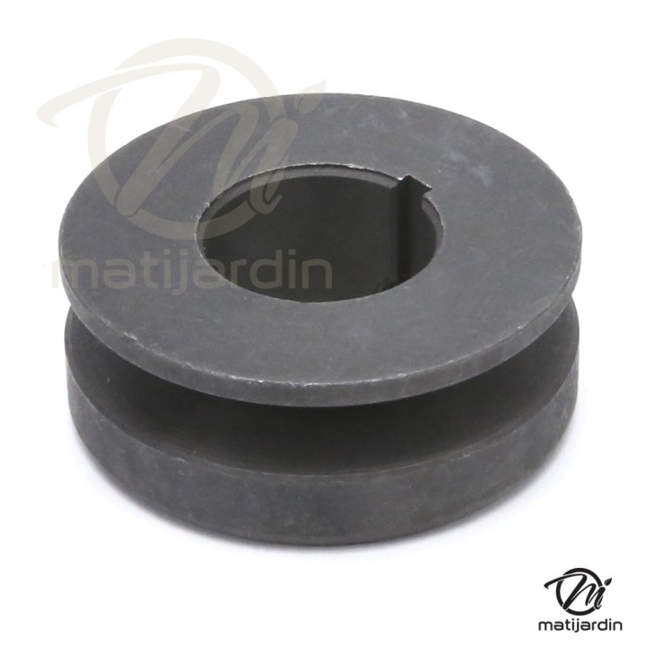 Poulie à gorge en V diam 146 mm pour AMF