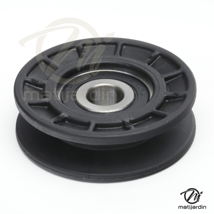 Poulie diamètre 51 mm larg 16 composite type "V" axe 10 mm