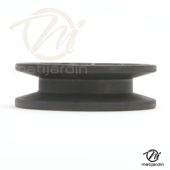 Poulie diamètre 51 mm larg 16 composite type "V" axe 10 mm