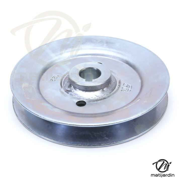 Poulie pour Castelgarden TC122. N° 25601549/0. Ø 126 mm. Alésage 17 mm