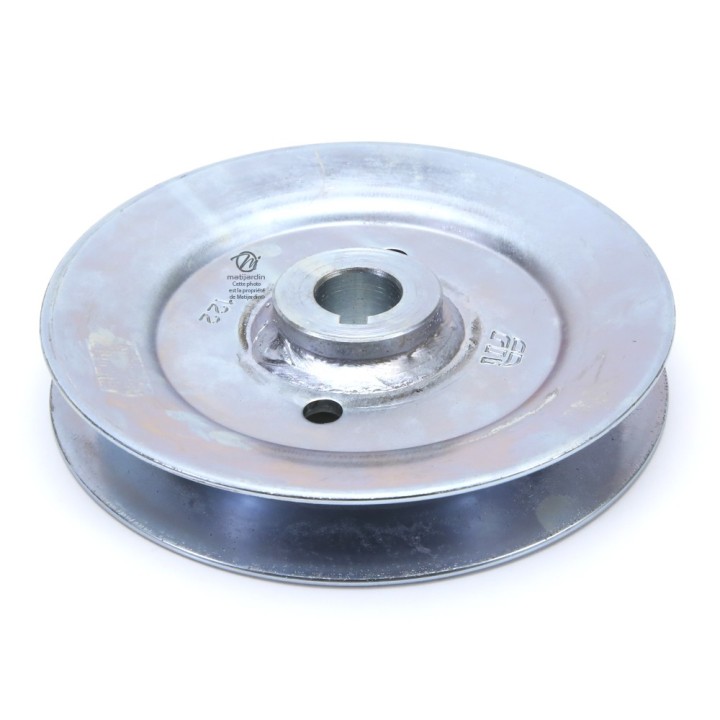 Poulie pour Castelgarden TC122. N° 25601549/0. Ø 126 mm. Alésage 17 mm