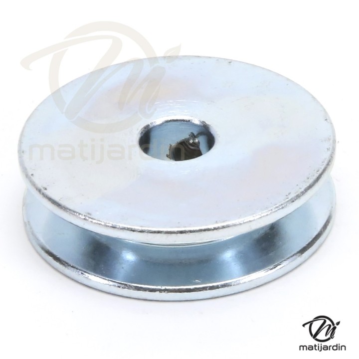 Poulie pour Castelgarden gorge en V. N° 22601901/0. Ø 52 mm. Largeur 14 mm