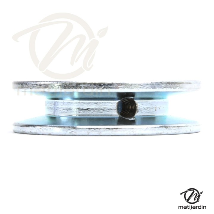 Poulie pour Castelgarden gorge en V. N° 22601901/0. Ø 52 mm. Largeur 14 mm