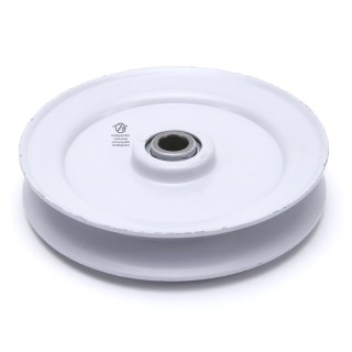 Poulie pour AMF/Noma gorge V sur roulement. N°27788. Ø 102 mm. Largeur 9,5 mm