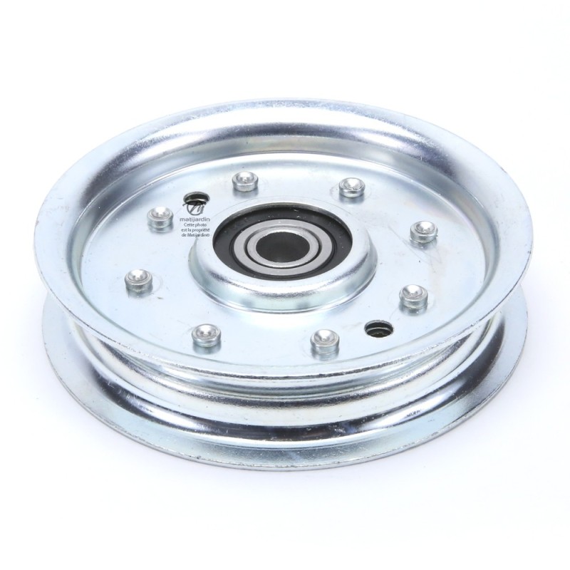 Poulie à Gorge Plate Adaptable SCAG - Ø Ext 83 Mm, Alésage 9,53 Mm, Hauteur 25,4 Mm - Remplace Réf 481048