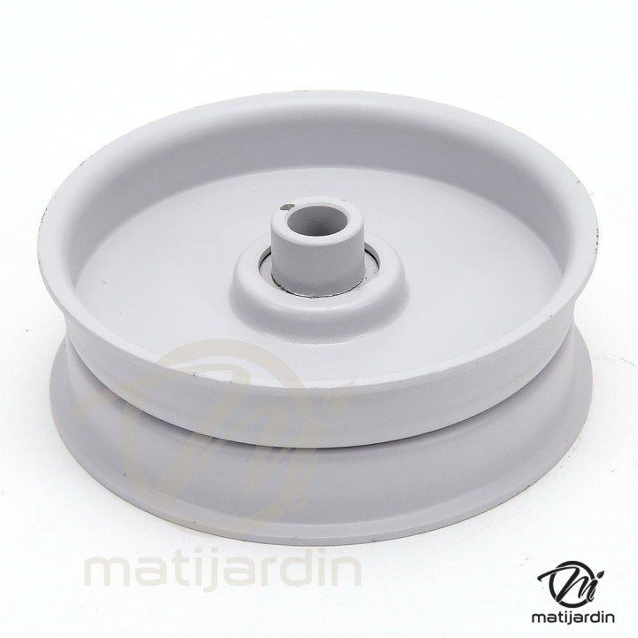 Poulie gorge plate acier sur roulement. Ø 90 mm. N° origine 9492H