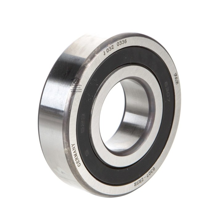 Roulement à billes 6307-2RS. Double étanchéité. Ø 80 mm. FAG