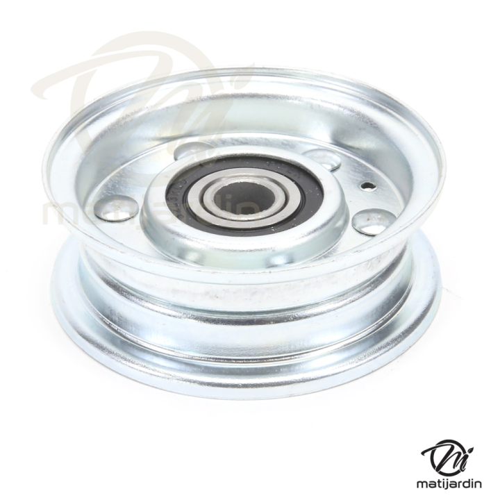 Poulie diam 70 mm larg. 22,2 mm à gorge type "plate" axe 12,7 mm