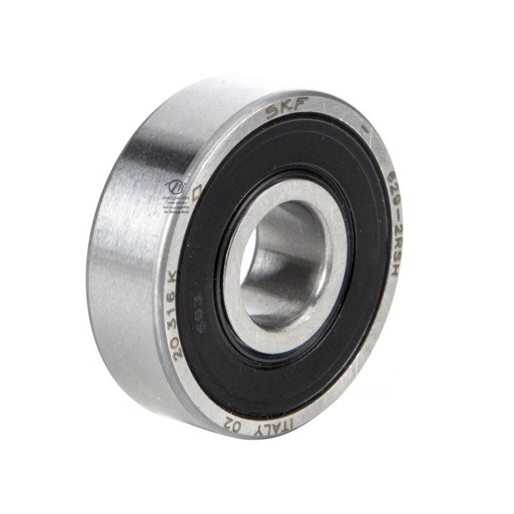 Roulement à billes 629-2RS. Double étanchéité. Ø 26 mm.  SKF