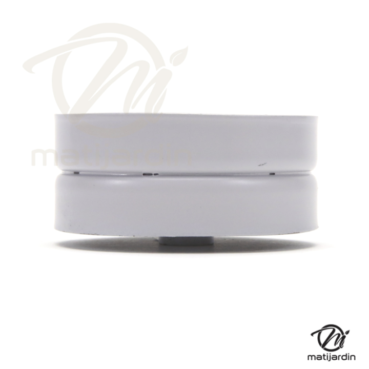 Poulie diam 70 mm larg. 31 mm à gorge type "plate" axe 9,5 mm