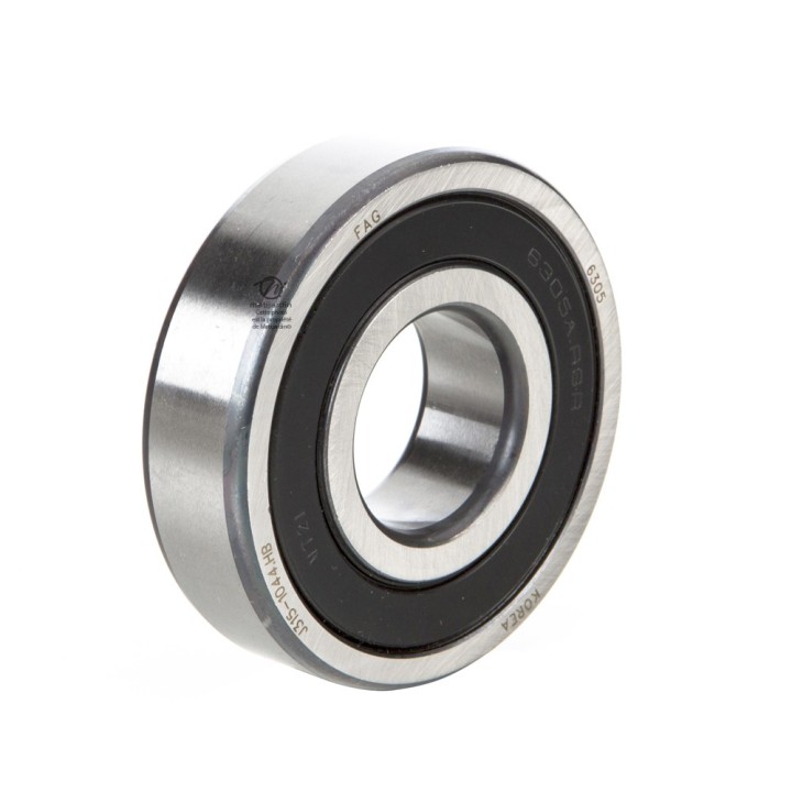 Roulement à billes 6305-2RS. Double étanchéité. Ø 62 mm. SKF