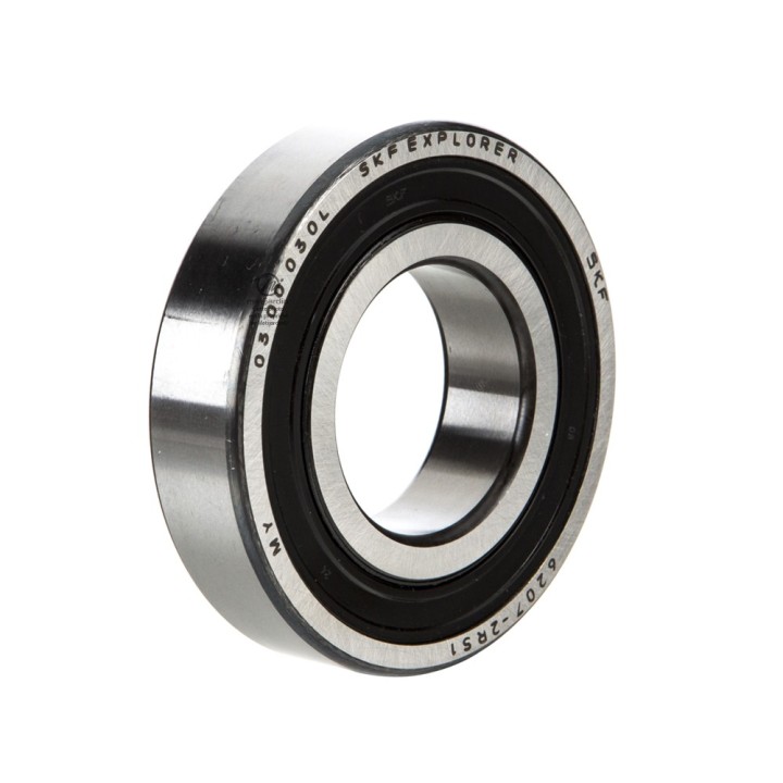 Roulement à billes 6207-2RS. Double étanchéité. Ø 72 mm. SKF