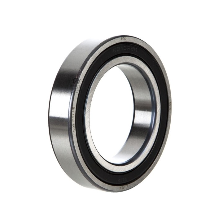 Roulement à billes 6010-2RS. Double étanchéité. Ø 80 mm. FAG