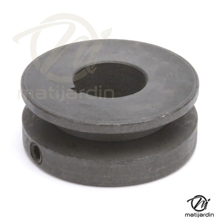 Poulie pour Snapper gorge en V. N° 21764. Ø 54 mm. Largeur 22 mm