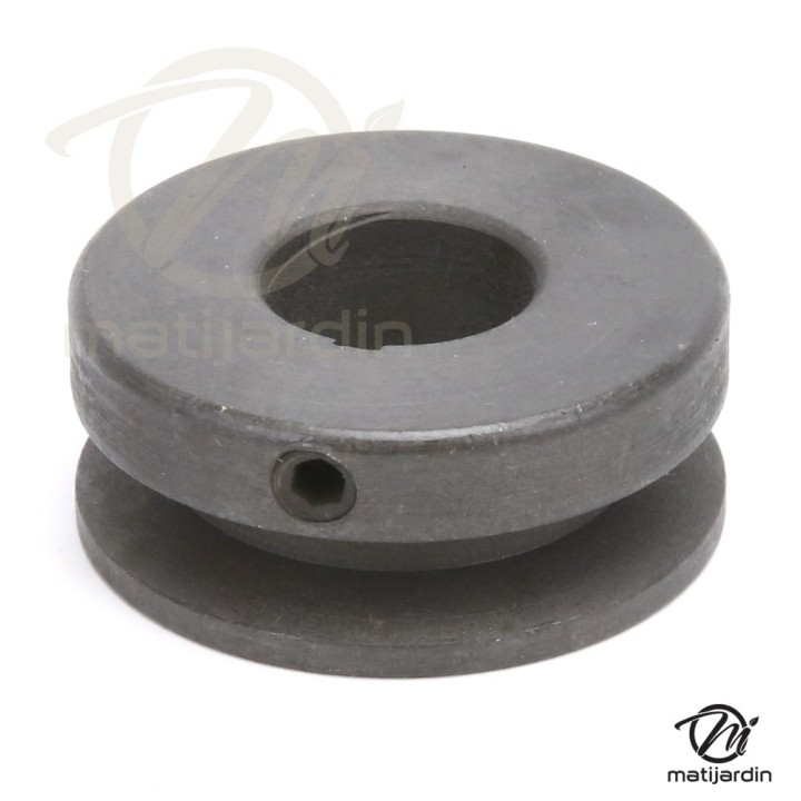 Poulie pour Snapper gorge en V. N° 21764. Ø 54 mm. Largeur 22 mm