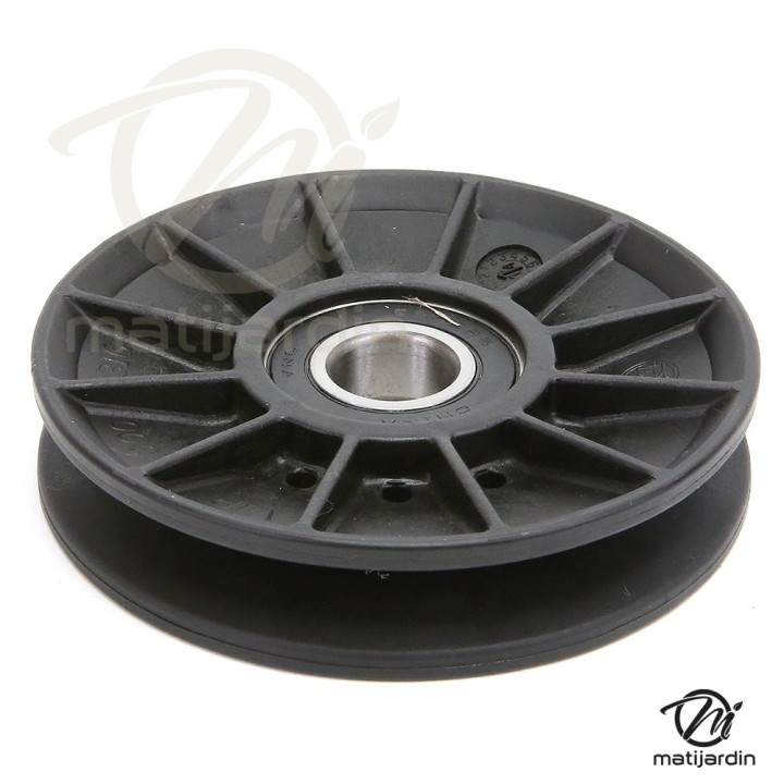 Poulie composite Ø 102 mm à gorge en V. VIP4000-4.316