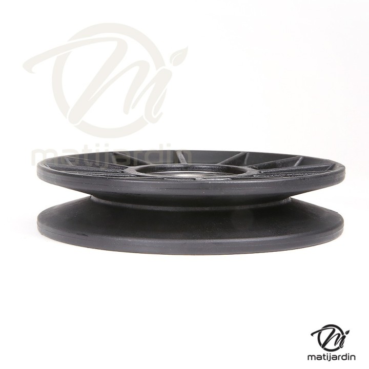 Poulie composite Ø 102 mm à gorge en V. VIP4000-4.316