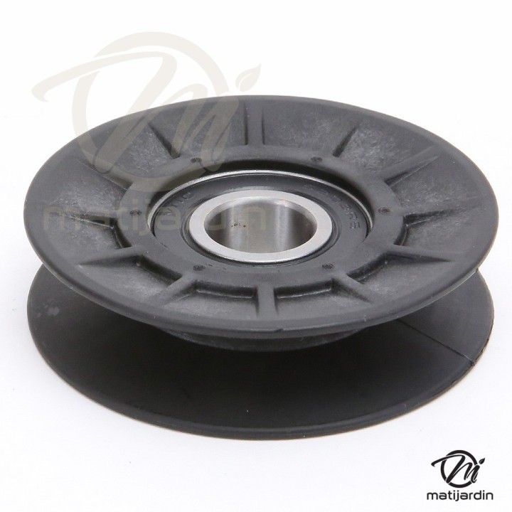 Poulie composite Ø 76 mm gorge en V. VIP3000-3.105