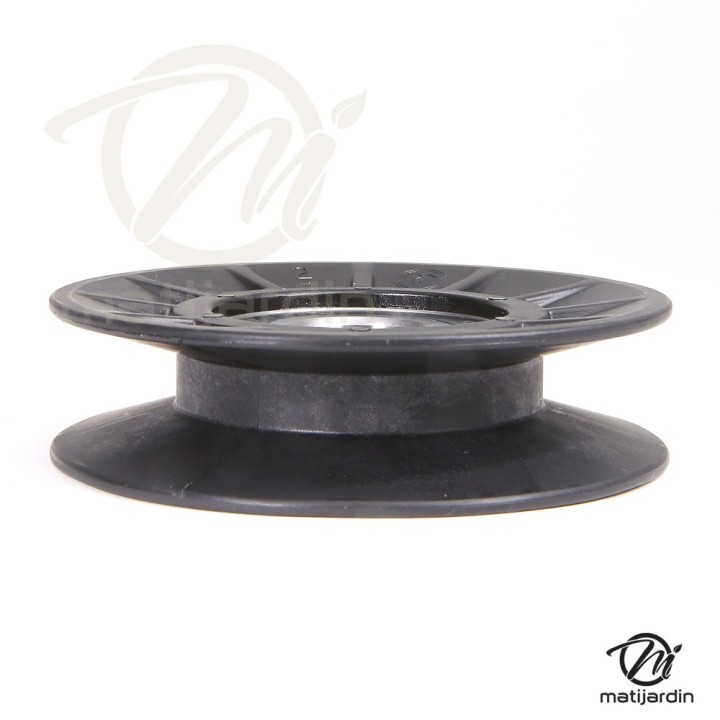 Poulie composite Ø 76 mm gorge en V. VIP3000-3.105