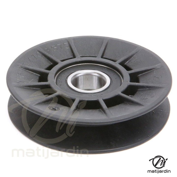 Poulie composite Ø 91 mm à gorge en V. VIP3470-3.575