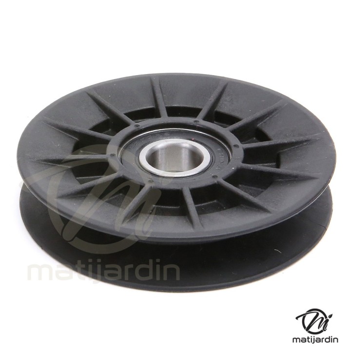 Poulie composite Ø 102 mm à gorge en V. VIP4000-4.105