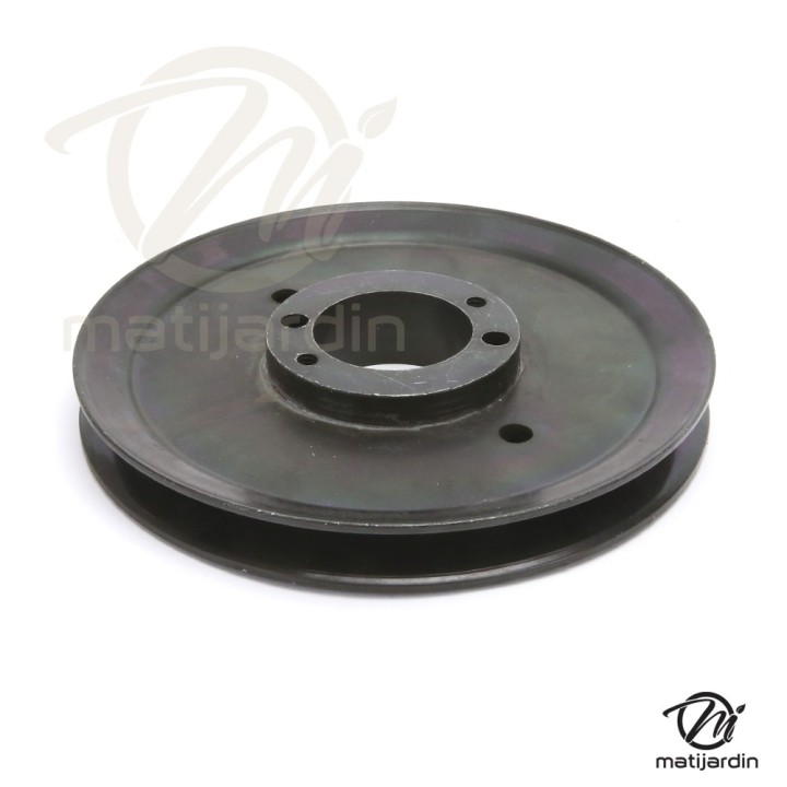 Poulie pour Scag, entraînement plateau. N° 482752. Ø 159 mm. Largeur 22,2 mm