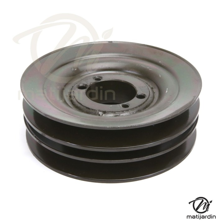 Poulie double pour Scag. N°482748. Ø 146 mm. Larg. 50,8 mm