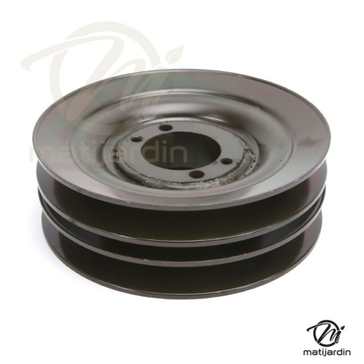Poulie double pour Scag. N°482748. Ø 146 mm. Larg. 50,8 mm