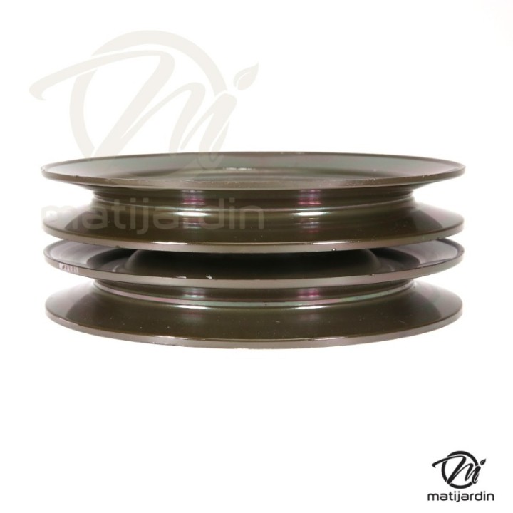 Poulie double pour Scag. N°482748. Ø 146 mm. Larg. 50,8 mm