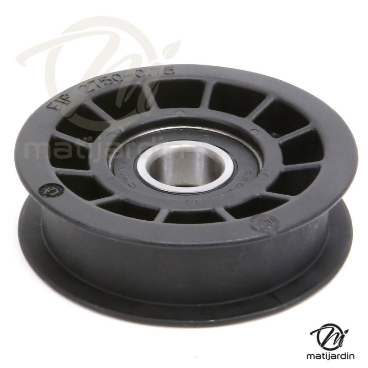 Poulie composite Ø 82 mm gorge plate. FIP2750-0.75