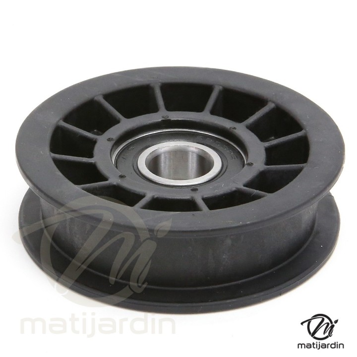 Poulie composite Ø 89 mm gorge plate. FIP3000-0.75