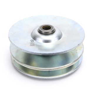 Poulie double variateur pour AYP gorge plate. N° 104362X. Ø 127 mm.
