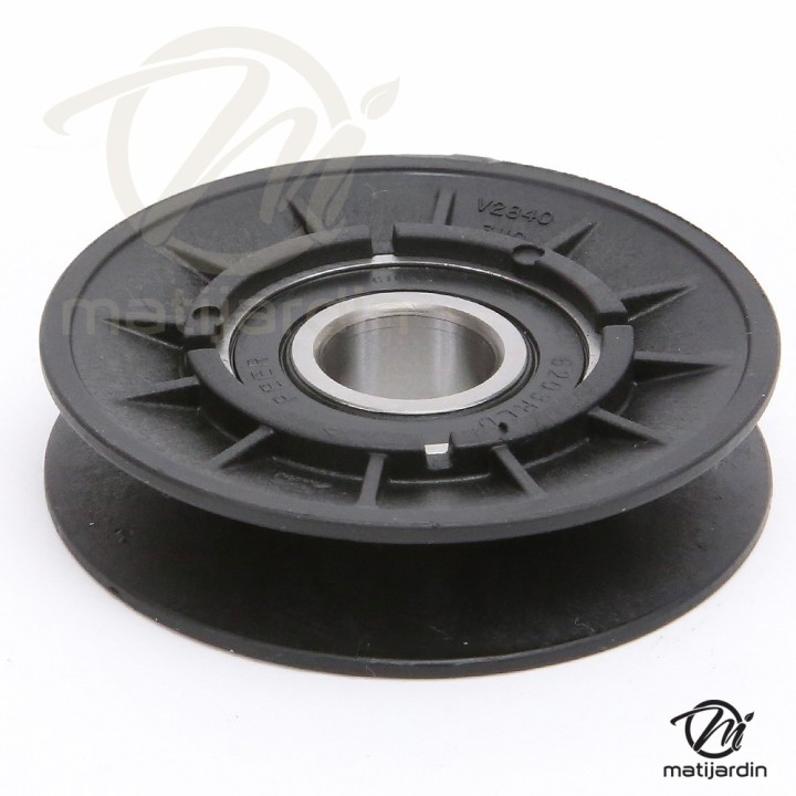 Poulie pour John Deere gorge en V. Ø 79 mm. N°GX20286. Largeur 17 mm