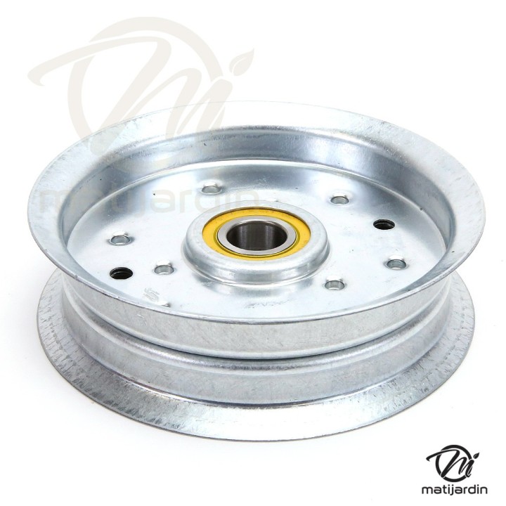 Poulie pour John Deere gorge plate. N° GY20110. Ø 133 mm. Largeur 40 mm