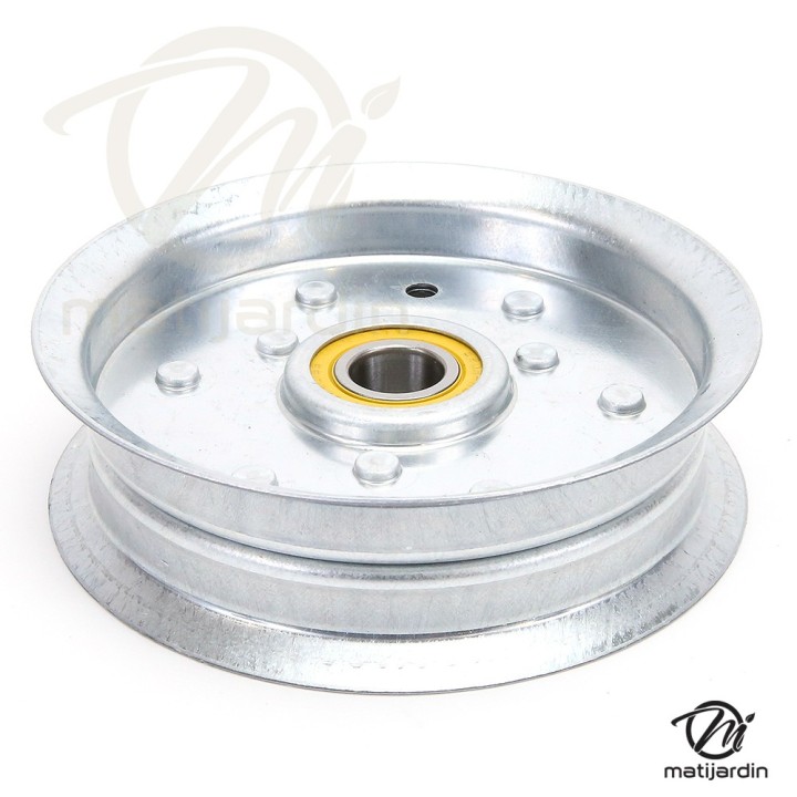 Poulie pour John Deere gorge plate. N° GY20110. Ø 133 mm. Largeur 40 mm