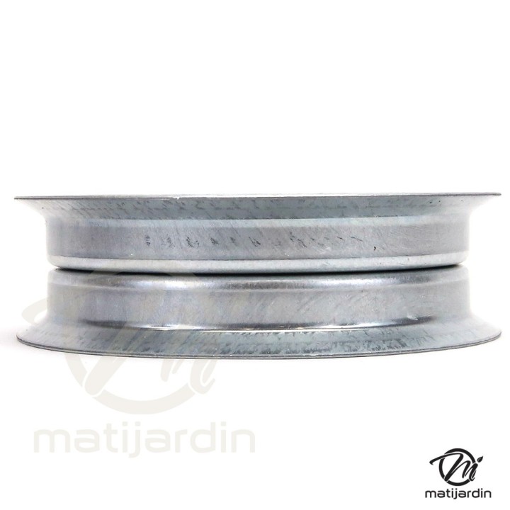 Poulie pour John Deere gorge plate. N° GY20110. Ø 133 mm. Largeur 40 mm