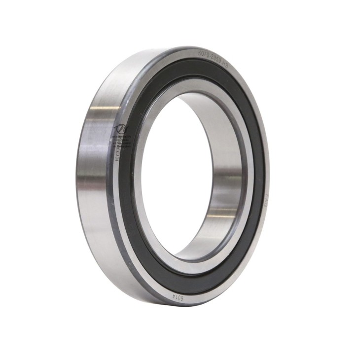 Roulement à billes 6014-2RS. Double étanchéité. Ø 110 mm. FAG