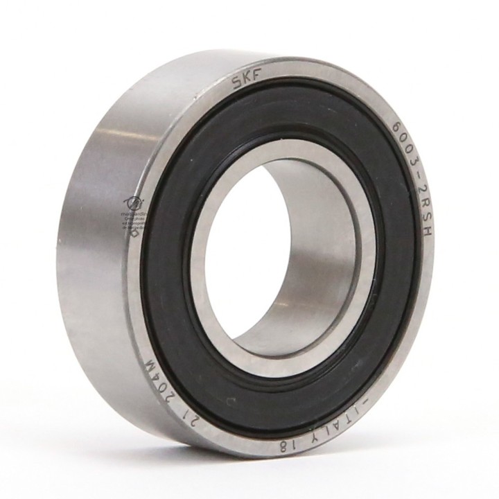 Roulement à billes 6003-2RS. Double étanchéité. Ø 35 mm.  SKF