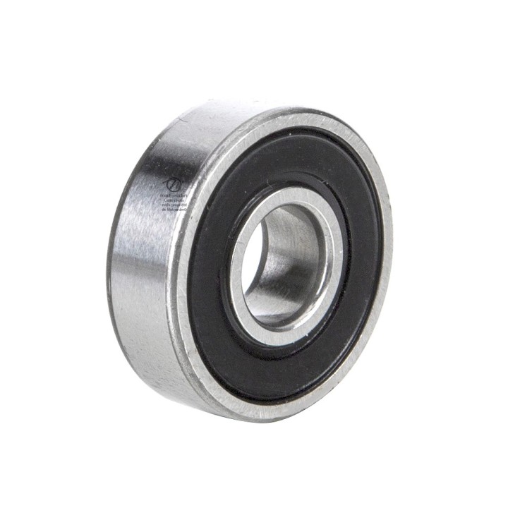 Roulement à billes 607-2RS. Double étanchéité.  Ø 19 mm. 1er Prix