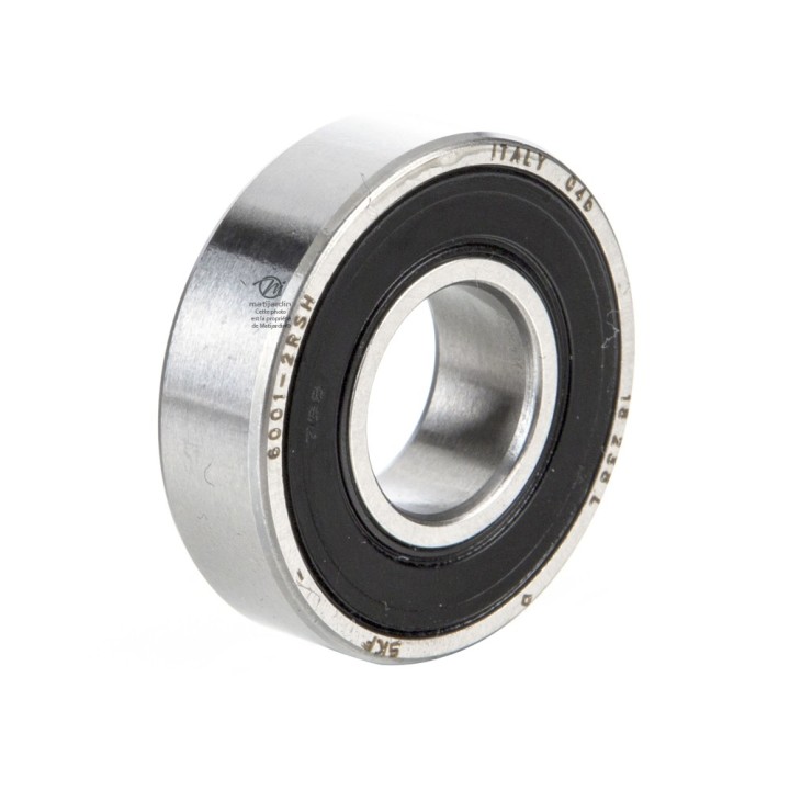 Roulement à billes 6001-2RS. Double étanchéité. Ø 28 mm. SKF