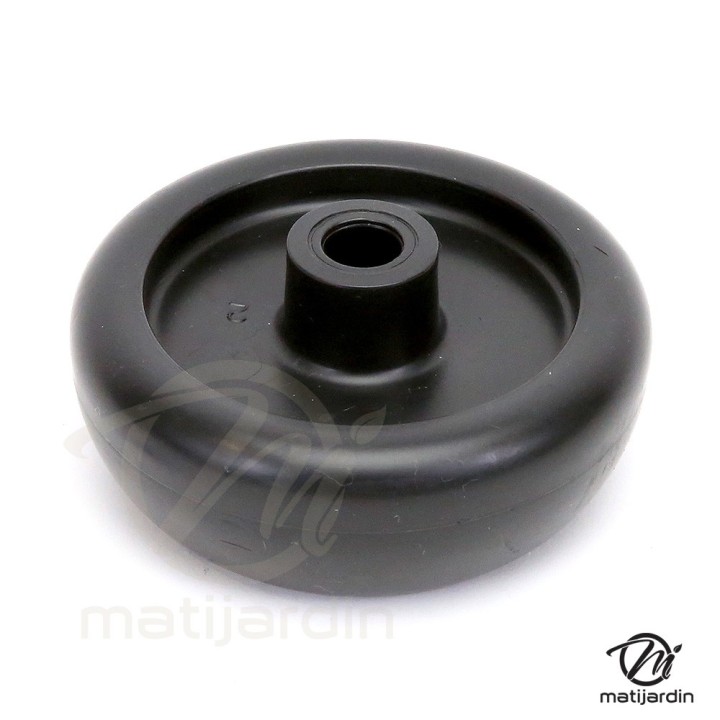 Roue de plateau de coupe pour John Deere N° M 89339, Gilson N° 245946, Lawn Boy N° 701756. Ø 100 x 38 mm